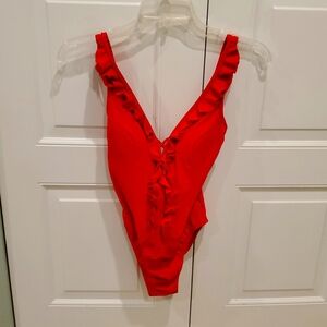 Profile By Gottex Ruffle Swimsuit Size 6